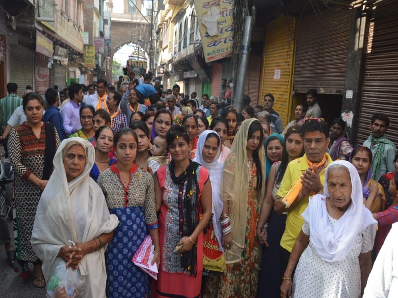 leelashah jayanti celebration in mathura