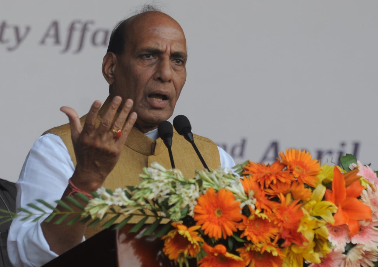  Rajnath Singh speaks about internal security of India.