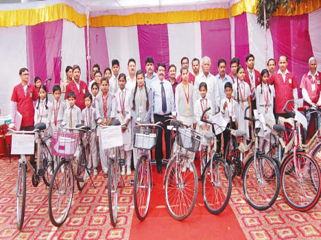 he students were rewarded