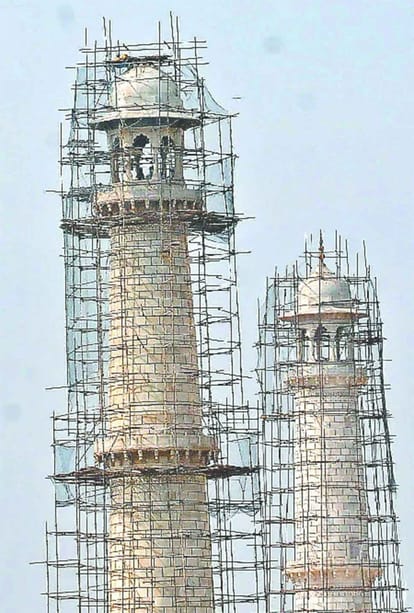 steel rod will fit in taj mahal kalash