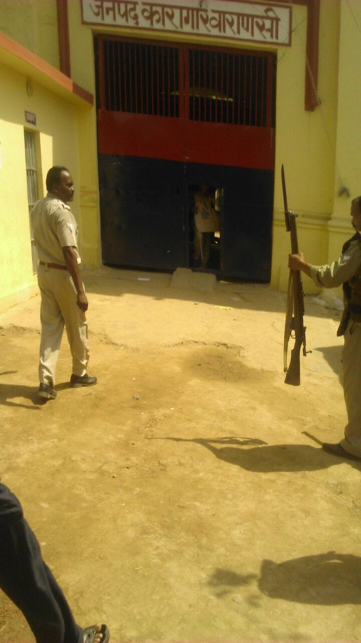  prisoners captured Varanasi Central jail, superintendent and jailer  made hostage