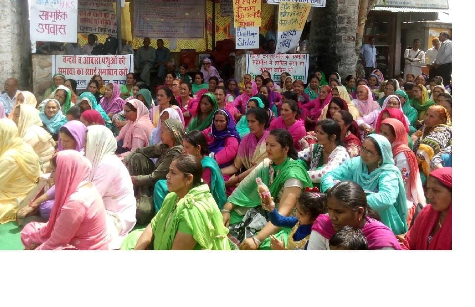 women on strike