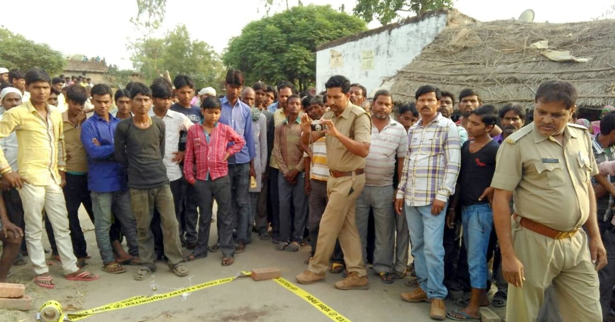  Godkr stabbed in broad daylight murder of the young man , sensation