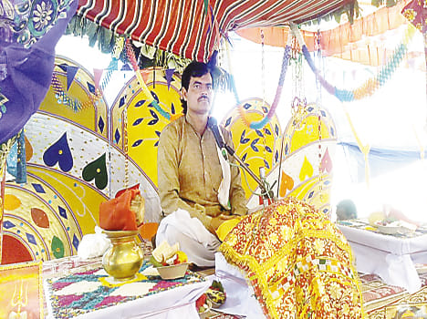 bhagwat katha in auraiya