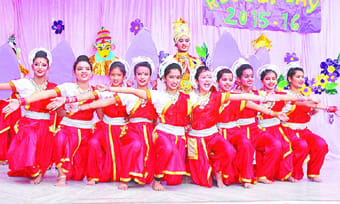 Colourful presentations of students