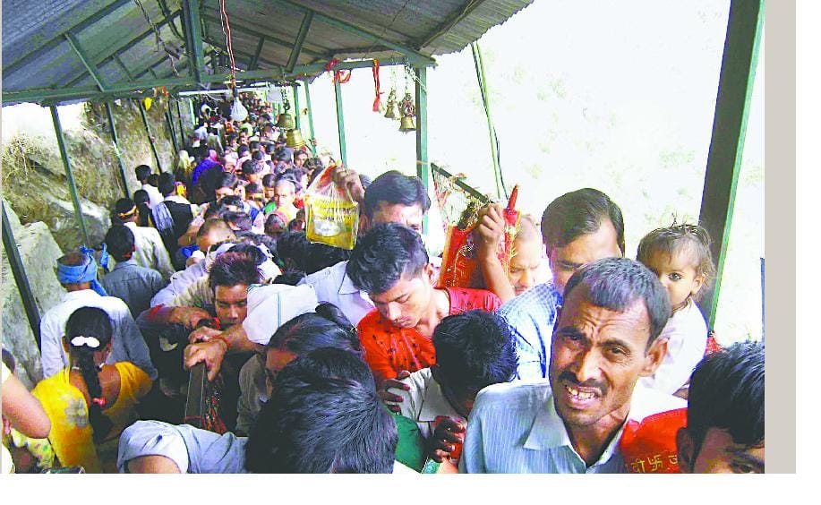 Dham mother felt the surge of pilgrims
