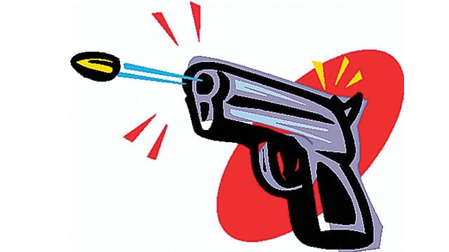 Tau to the ground shot to death in bhiwani