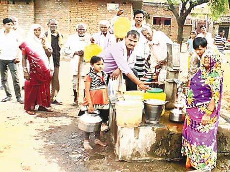 Trouble with water crisis