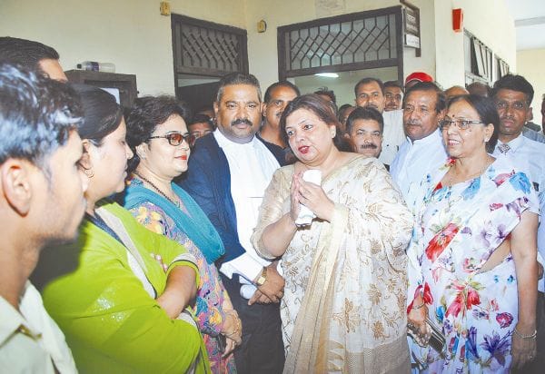 kundanika sharma got bail from court