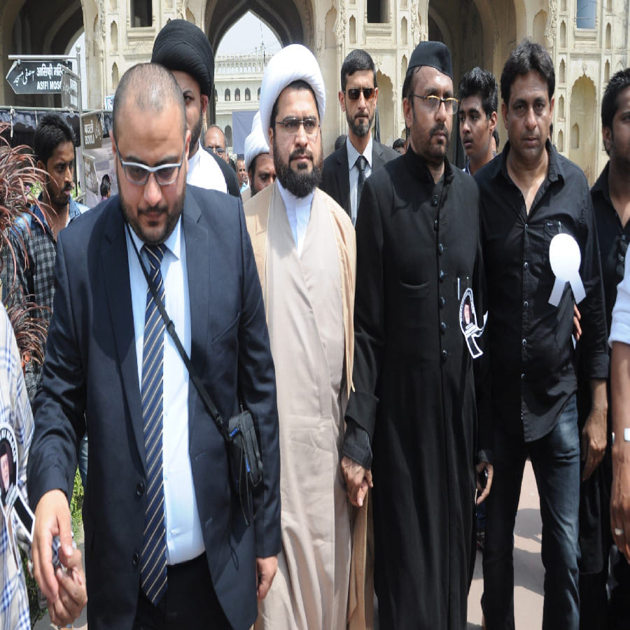 late maulana atahar majlis in lucknow imambada