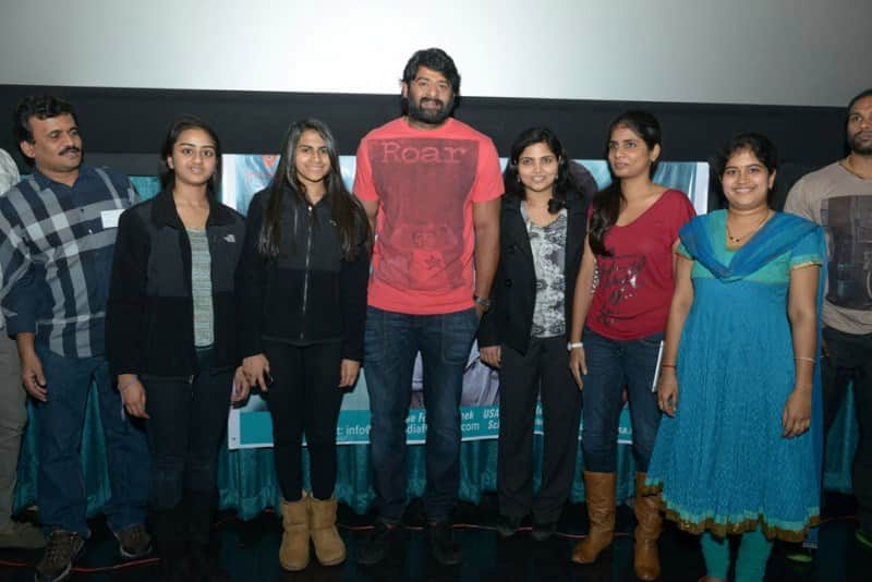 Prabhas spends time with fans at home