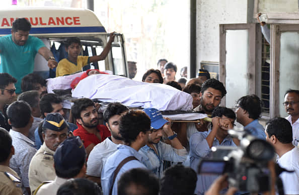 Pratyusha Banerjee dressed like a bride for last rites