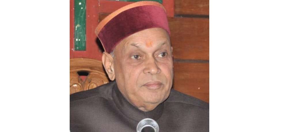 Prem Kumar Dhumal reaction on CM Virbhadra singh statement.