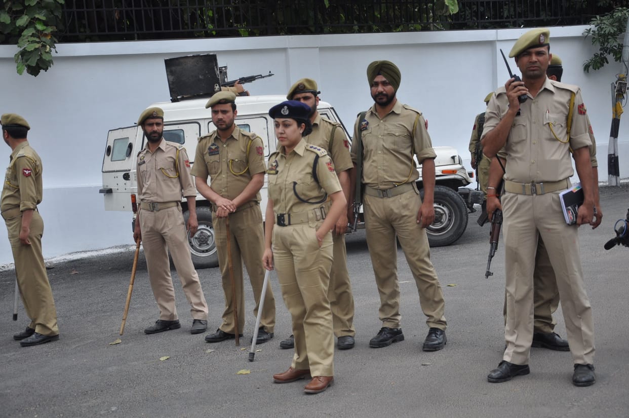 Security in Jammu