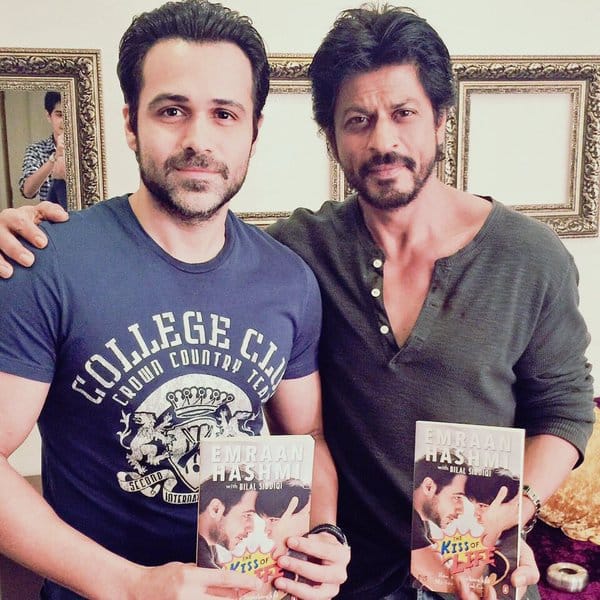 Shahrukh Khan promotes Emraan Hashmi’s book