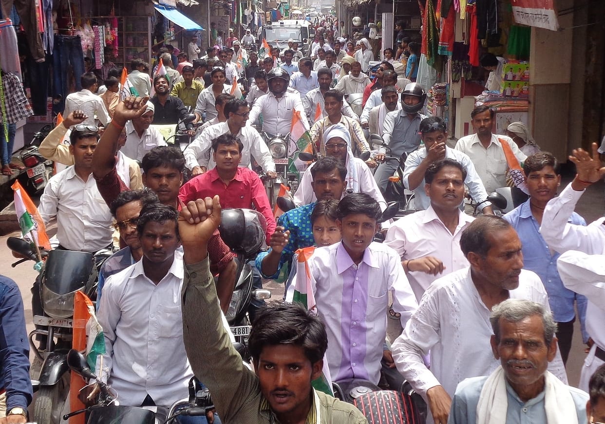 shyaamajee mahaaraaj kee shobhaayaatra nikaalee