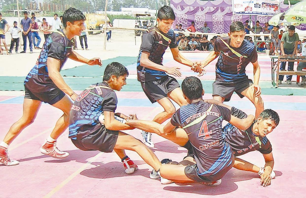 india pakistan kabaddi teams will play on 6 april