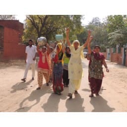 water problam in narnaul city, people protest