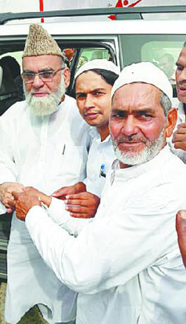 Ahmed Bukhari arrived Dhanaura Silver City