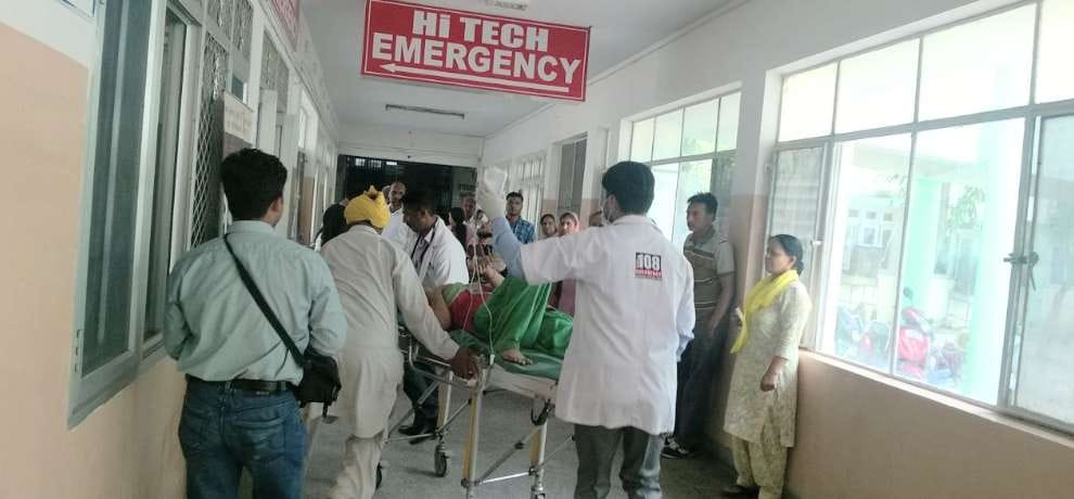 one died in accident in una himachal