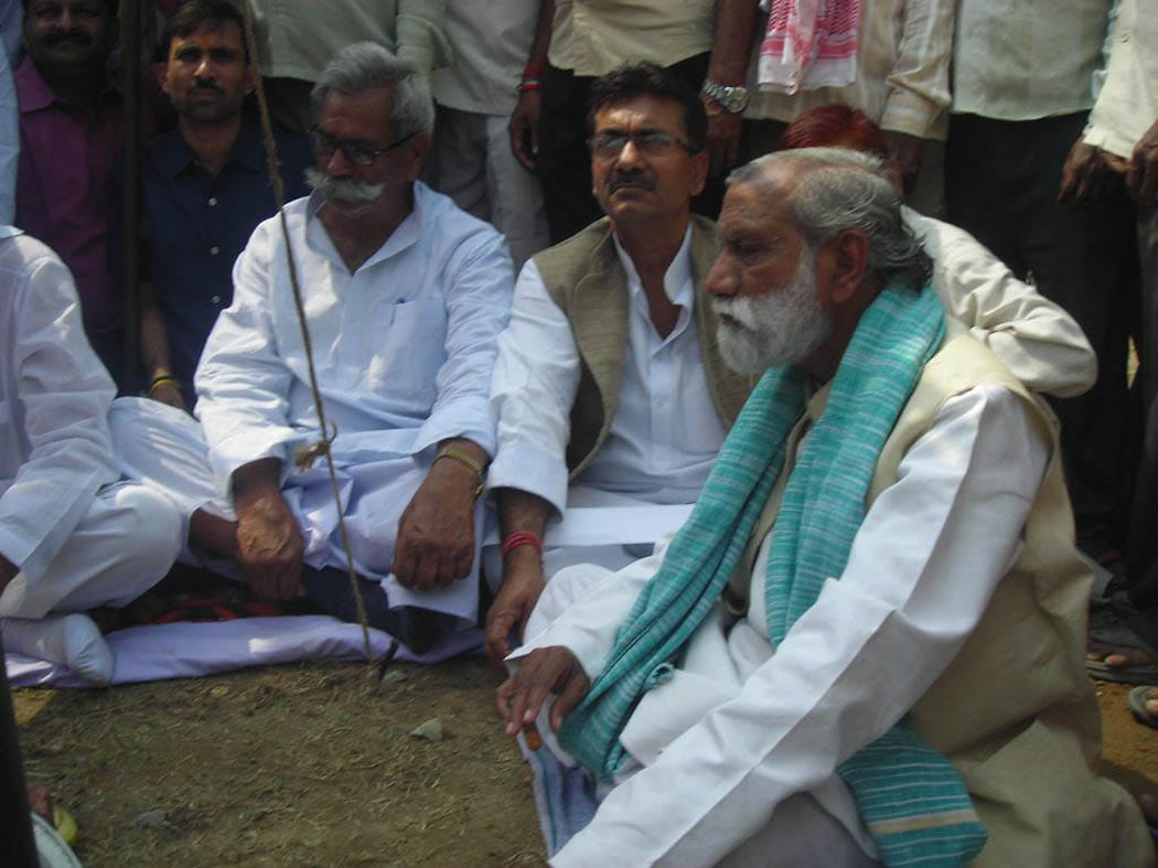 Bhumi Pujan for the international airport in Kushinagar
