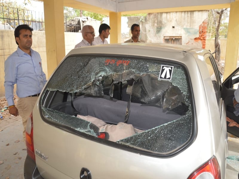attack on mathura tehsil is a conspiracy