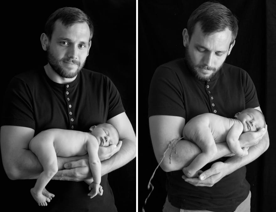 how babies spoil family pictures