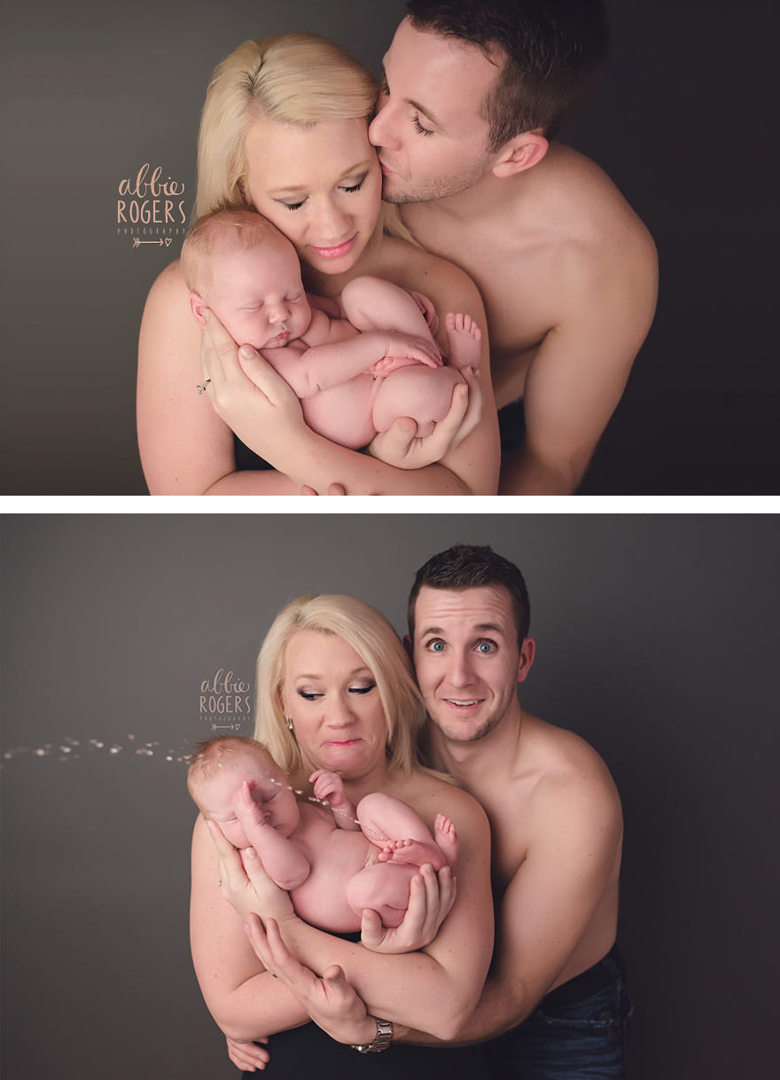 how babies spoil family pictures