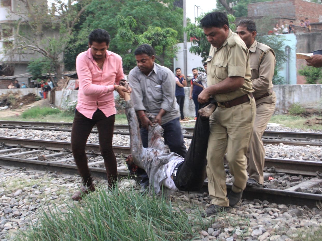Nehru Nagar gate slip another trader's death by train