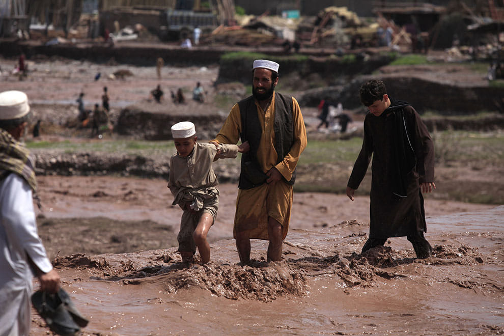 flood in pakistan, 60 people died