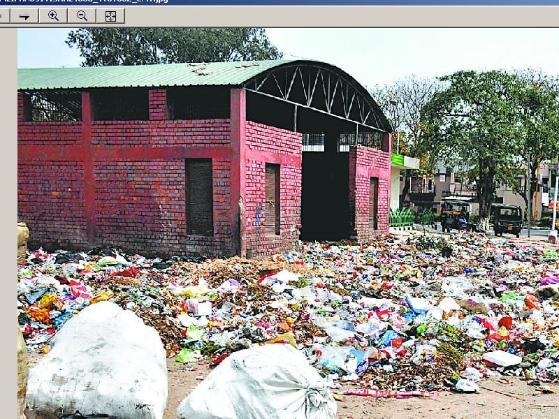  strike, garbage not collect from home in mohali