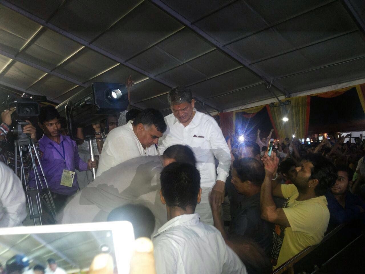 uttarakhand ex cm harish rawat went har ki pauri haridwar