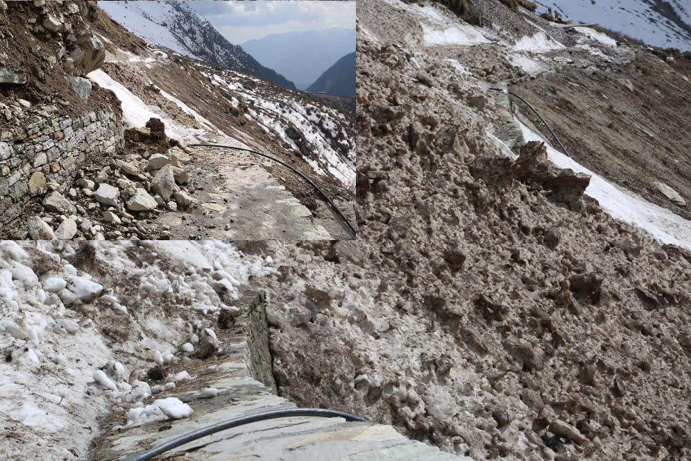 Difficulties in the way of Kedarnath.