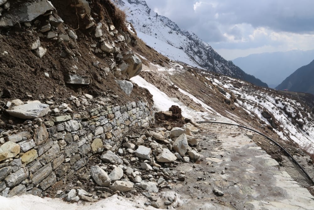 Difficulties in the way of Kedarnath.