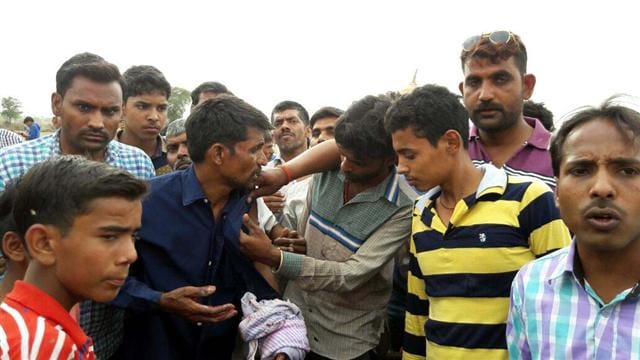 Guldar said the attack on farmers , many injured