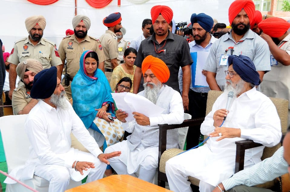 syl controversy, sutlej yamuna link canal, parkash singh badal, punjab cm, punjab