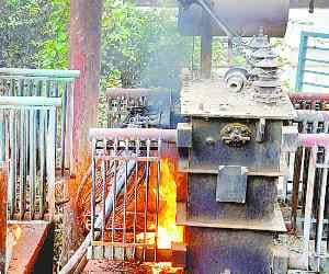 Transformer fire, 150 homes Disilluminato