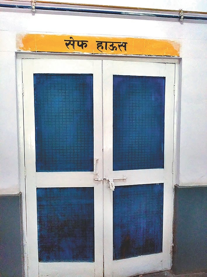 patient how safe where store room became PM-CM safe house