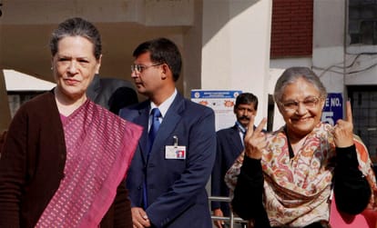 shiela dixit to be up cm candidate from congress