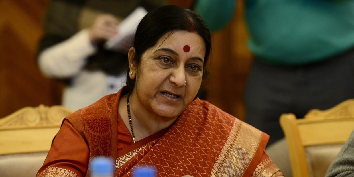 Sushma is not well, admitted to AIIMS
