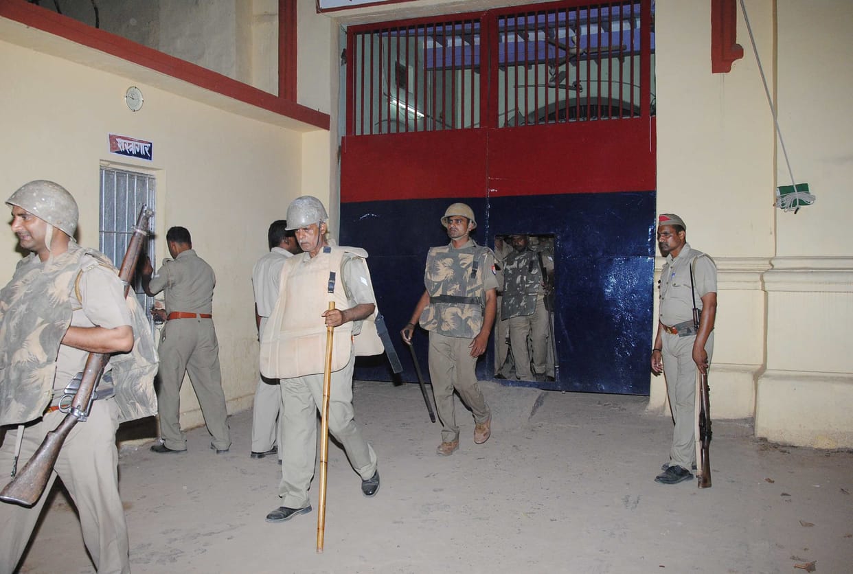 Then pandemonium in jail, hunger strike