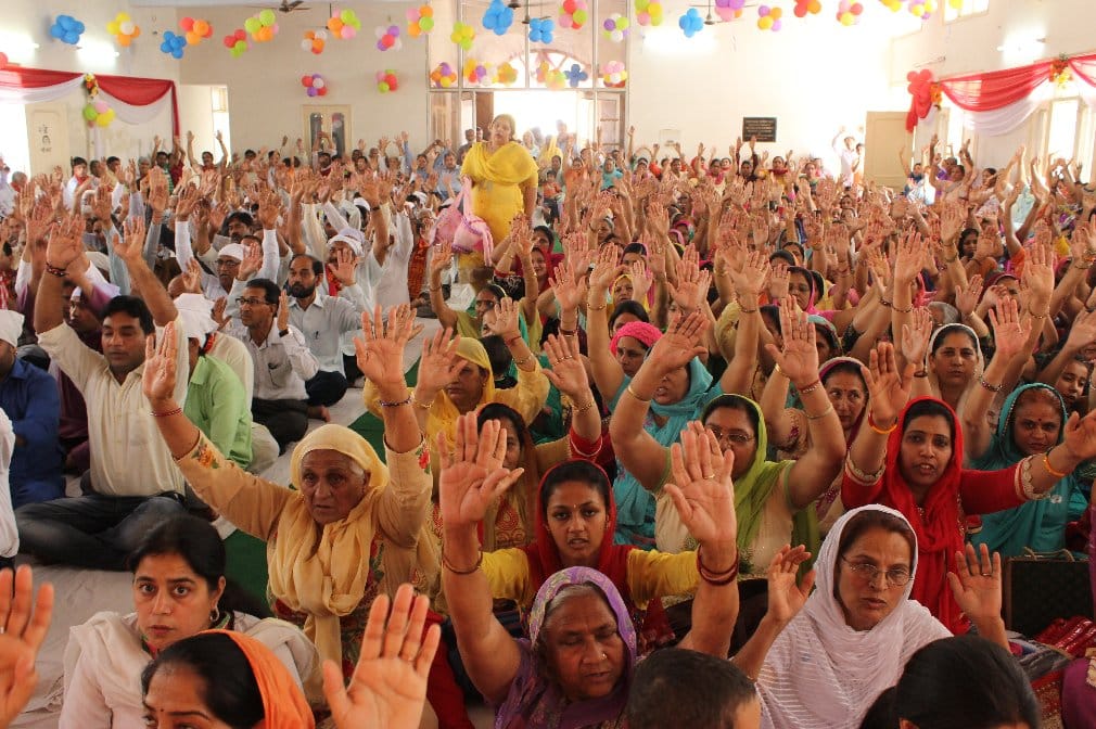 swami paramhans, birthday celebreation, big satsang, vishwakarma mandir, manimajra
