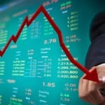 share market closing in red mark on thursday sensex crosses 39000