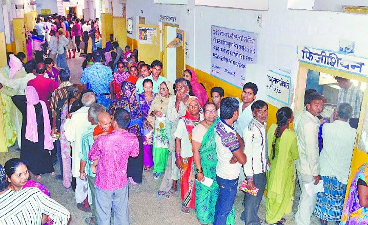 The lack of doctors in district hospitals