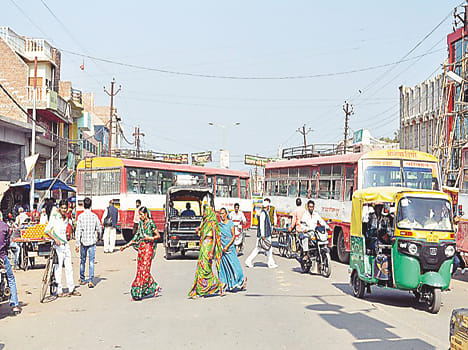 morning and evening jam in auraiya
