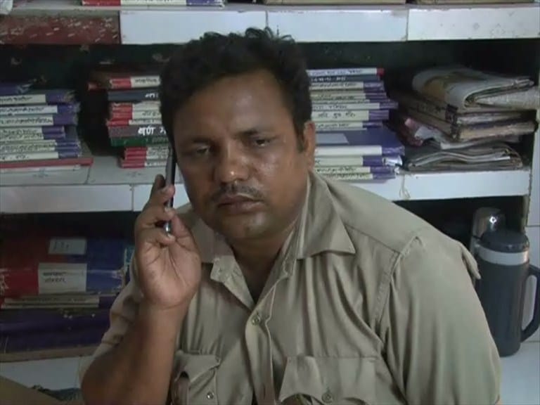 AC coach beaten by the police stealing purse