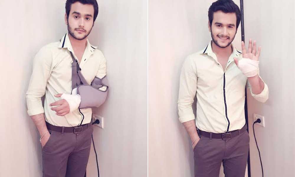 Ankush Arora got injured by knife while shooting