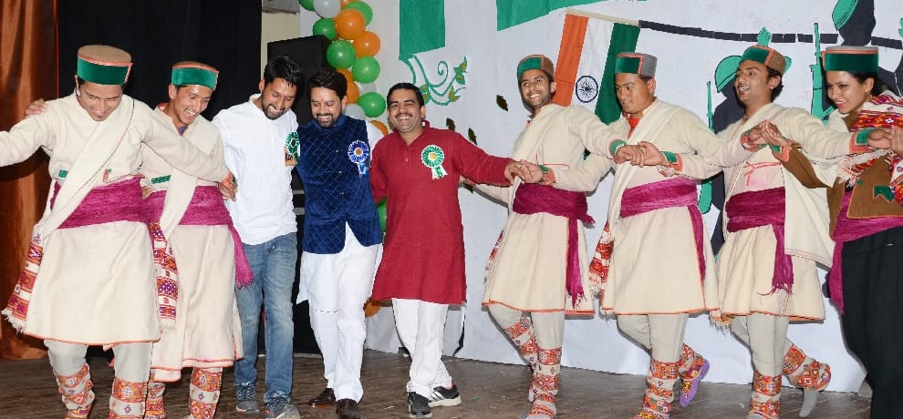  MP Anurag thakur announcement on HP university.