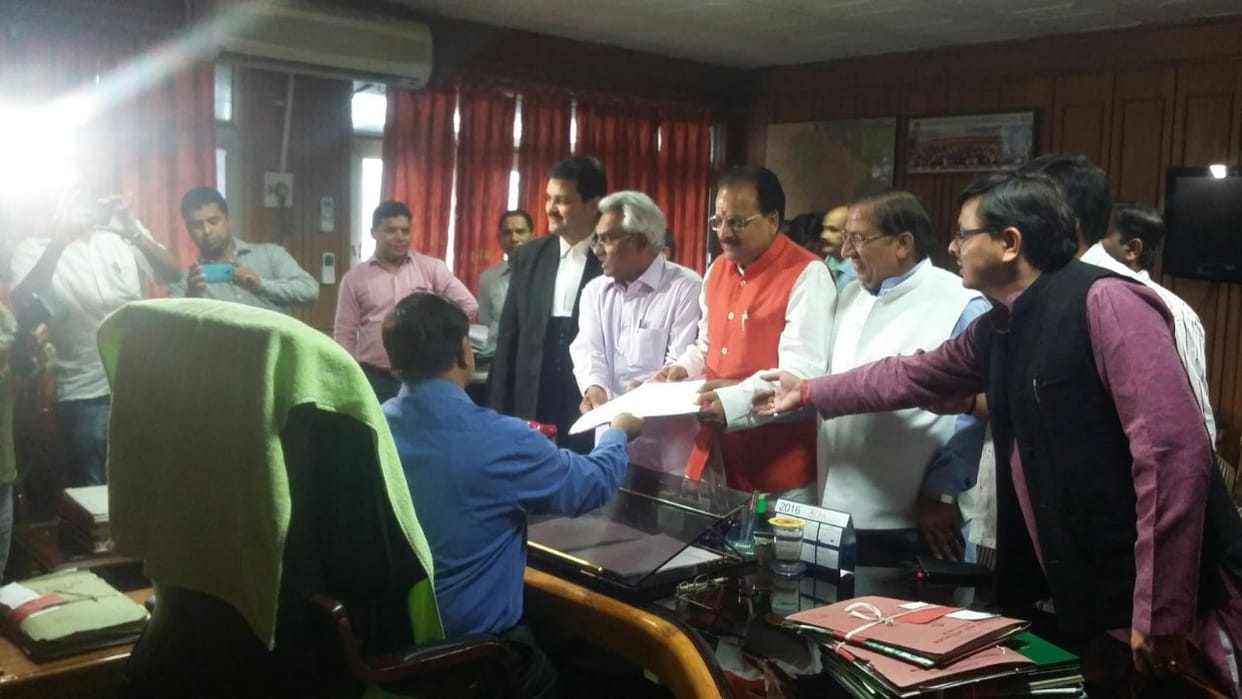 BJP filed petition against Bimlal Arya