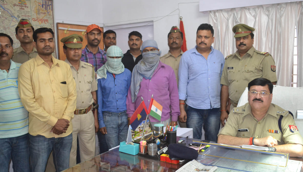 Brown sugar, two arrested with ganja